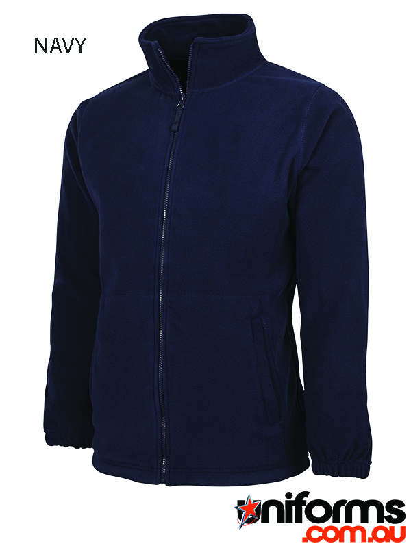 Showcasing the JB's Ladies Full Zip Polar 3FJ1 in Navy.