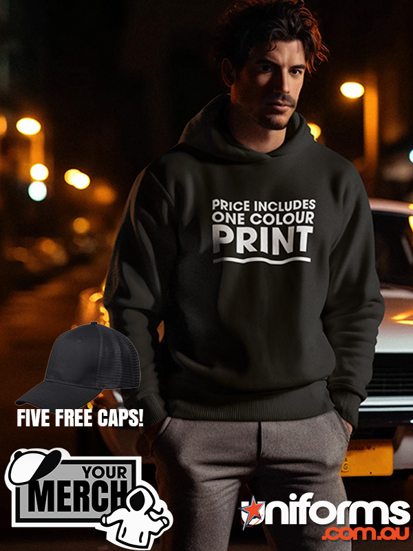 MOQ500 Printed ADULT Hoodie